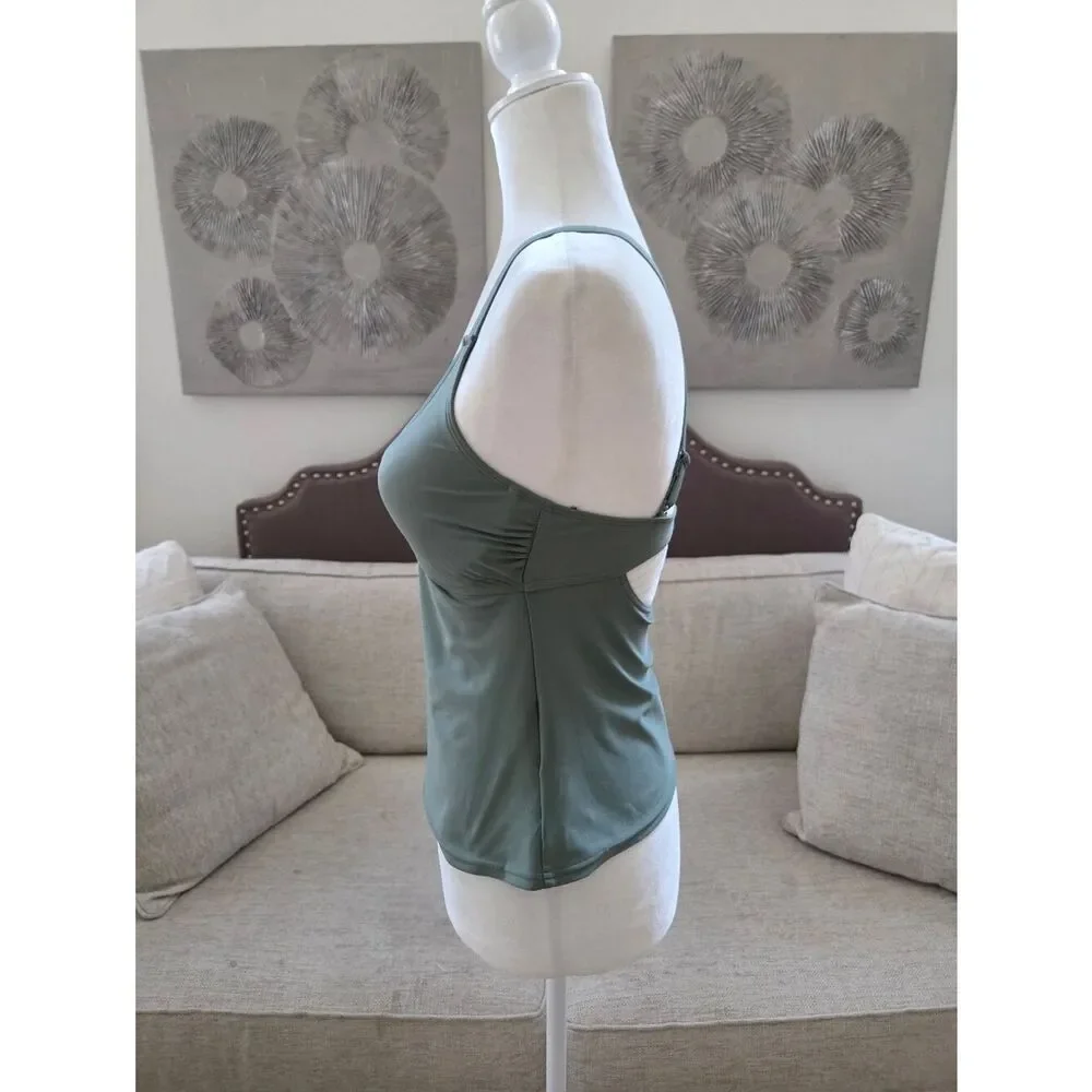Prana Marina Tankini Top 34D Sz Sm